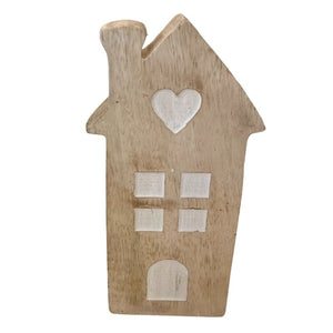 Small Wooden House 6"