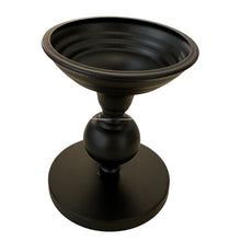 Load image into Gallery viewer, Black Metal Candle Holder - 2 Sizes
