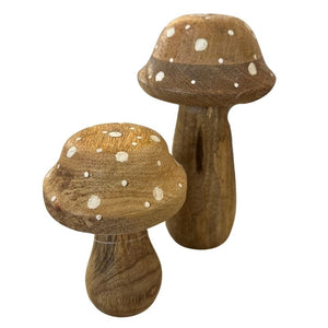 Wooden Mushrooms